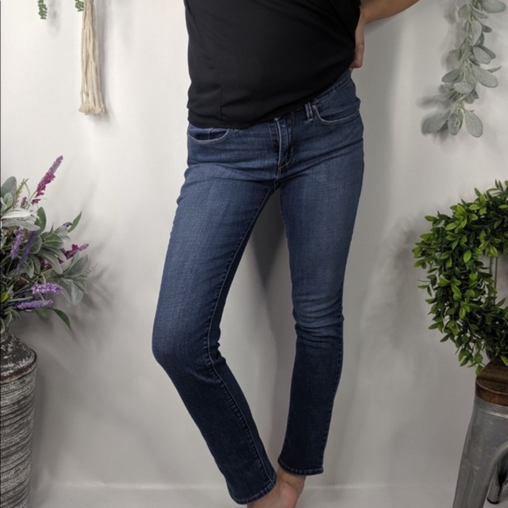 LEVIS Jeans Mid Rise Skinny Medium Wash 0614 - Picture 8 of 8